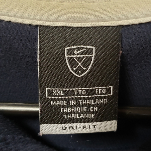 Nike Dri-Fit Long Sleeved Polo Style Shirt size XXL 2XL - Picture 2 of 4